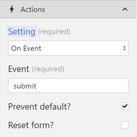 Preventing default in Wized