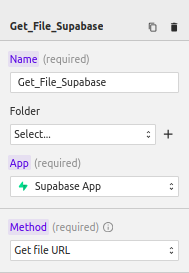 Get File URL Supabase