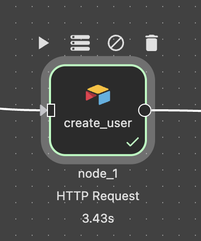 Workflow top bar buttons
