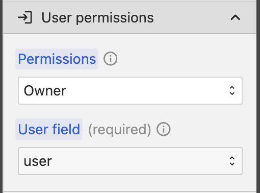 Owner permissions