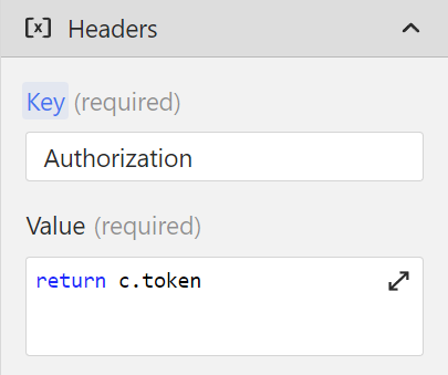 Sending an auth token to our backend via REST API