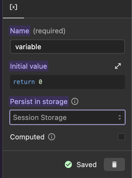 variable-settings