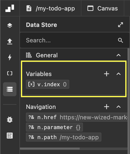 variables-section