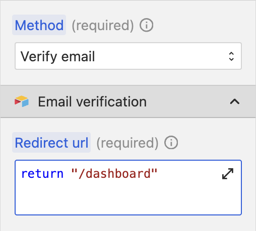 Verify email method