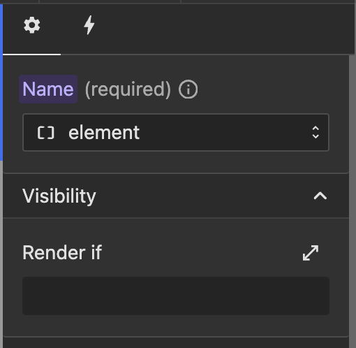 visibility-setting